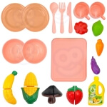 Virtuvės kriauklė Woopie 2in1 su vandens funkcija ir indais