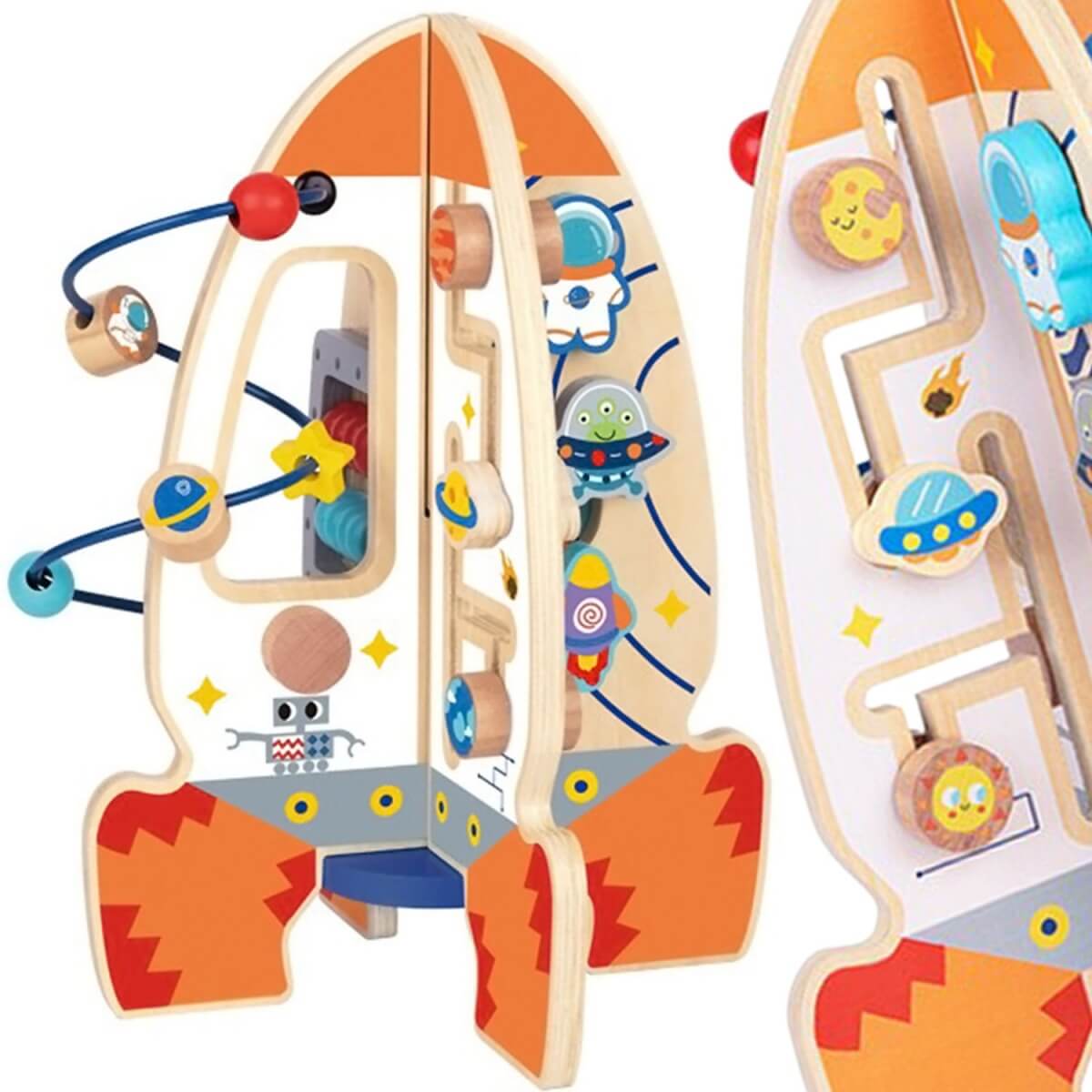 Medinis žaislas Tooky toy  lavinamasis centras vaikams