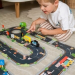 Dėlionė Woopie Green Miesto keliai 21vnt nuo 3 metų