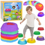 Pusiausvyros akmenys Woopie Šviečiantys 10 vnt lauko žaidimams