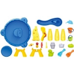 Žaidimų stalas Woopie 2in1 vandens ir smėlio komplektas 12 dalių