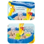 Žaidimų stalas Woopie 2in1 vandens ir smėlio komplektas 12 dalių