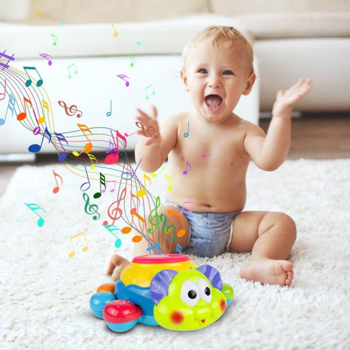 Interaktyvus žaislas boružėlė, Woopie