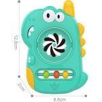 Sensorinis žaislinis kramtukas vaikams, Woopie