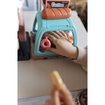 Žaislinis kavos virimo aparatas su sausainių vitrina, Woopie 40 dalių