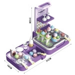 Nešiojamas lagaminas su parduotuvė, Woopie  62 vnt.