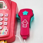 Žaislinis kasos aparatas su skaitytuvu skaičiuotuvu ir priedais, Woopie