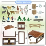 Žaislinis fermos rinkinys vaikams,  Woopie