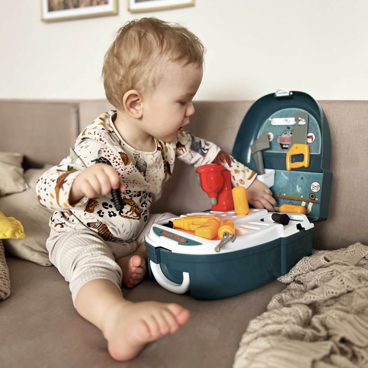 Meistro rinkinys kuprinėje, Woopie  18 vnt.