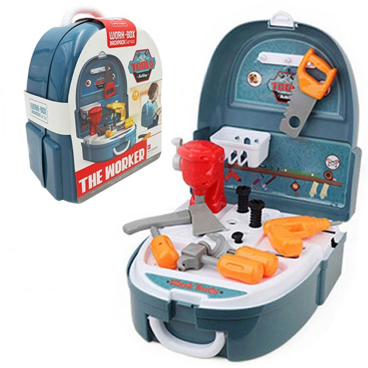 Meistro rinkinys kuprinėje, Woopie  18 vnt.