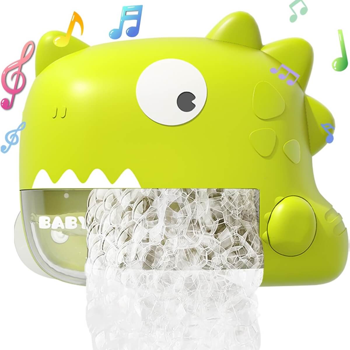 Putojantis vonios žaislas dinozauras, Woopie  žalias