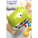 Putojantis vonios žaislas dinozauras, Woopie  žalias