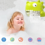 Putojantis vonios žaislas dinozauras, Woopie  žalias