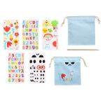 Lipdukų dekoravimo rinkinys, Woopie  109 vnt.