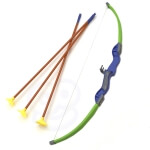 Žaislinis lankas su strėlėmis ir taikiniu, Woopie