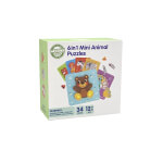 Medinė dėlionė gyvūnai montessori, Woopie