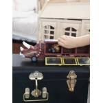 Dinozaurų sunkvežimis su paleidimo priemone ir žaisliniais automobiliais , Woopie