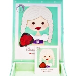 Medinė magnetinė dėlionė vaikams , Classic World  44 vnt.