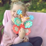 Žaislinis konstruktorius vaikams, Woopie  120vnt.