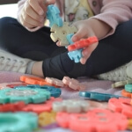 Žaislinis konstruktorius vaikams, Woopie  120vnt.