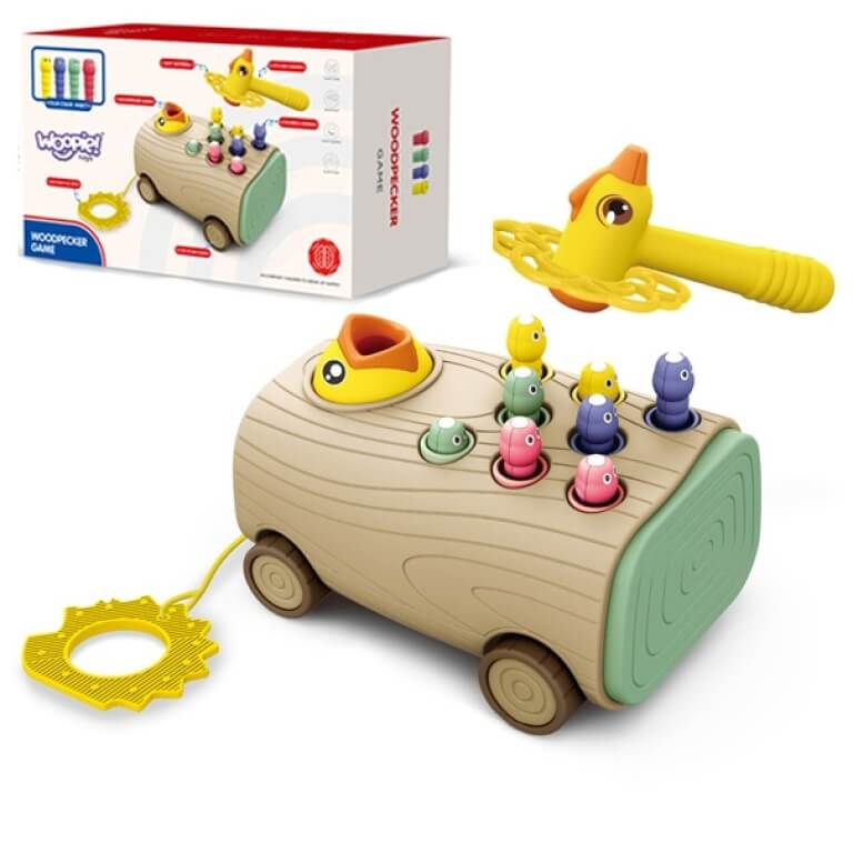 Lavinamasis įgūdžių kalimo žaidimas traukiamas vežimėlis, Woopie