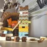 Arkadinis įgūdžių stalo žaidimas vaikams , Tooky Toy  82vnt.