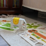 Meninis 3D popieriaus lankstymo rinkinys vaikams, Woopie