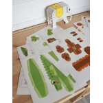 Meninis 3D popieriaus lankstymo rinkinys vaikams, Woopie