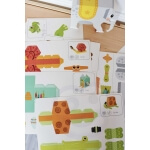 Meninis 3D popieriaus lankstymo rinkinys vaikams, Woopie