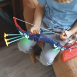 Žaislinis lankas su strėlėmis , Woopie