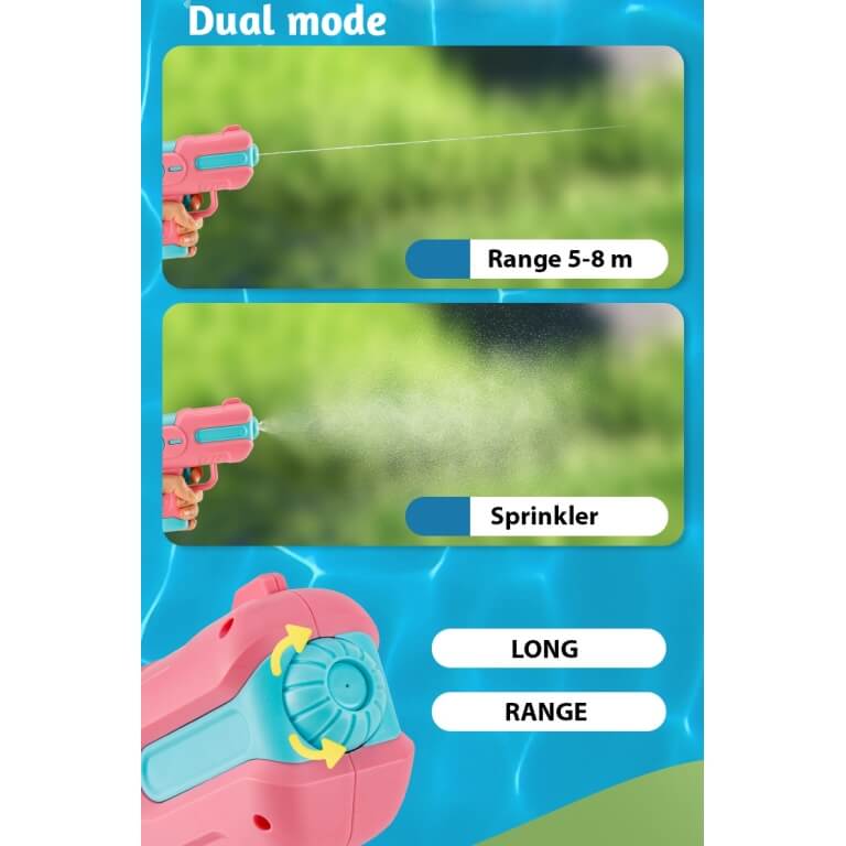 Vandens šautuvas su kuprine vandeniui, Woopie 2.1l