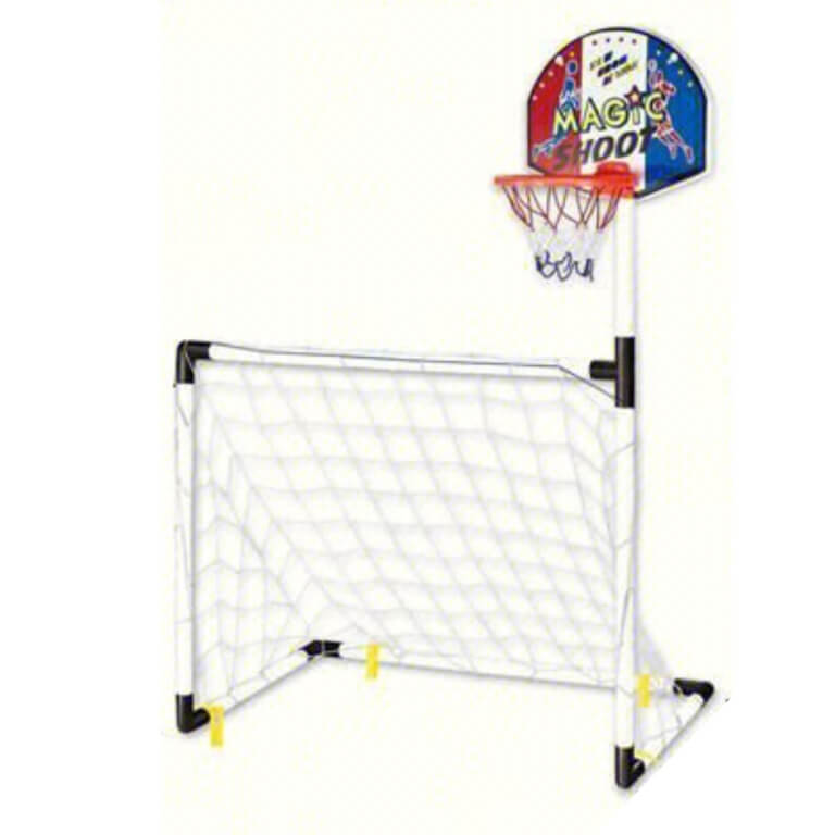 Žaidimų rinkinys krepšinio ir futbolo, Woopie  2in1