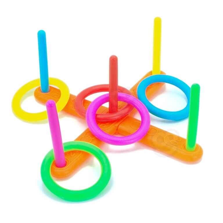 Arkadinis žaidimas vaikams žiedų mėtimas, Woopie