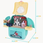 Žaislinis nešiojamas šuniuko priežiūros rinkinys kuprinėje, Woopie  2in1