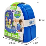 Žaislinis gydytojo rinkinys kuprinėje , Woopie  18vnt.