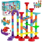 Žaislinė spiralinė kamuoliukų trasa , Woopie  76 vnt.