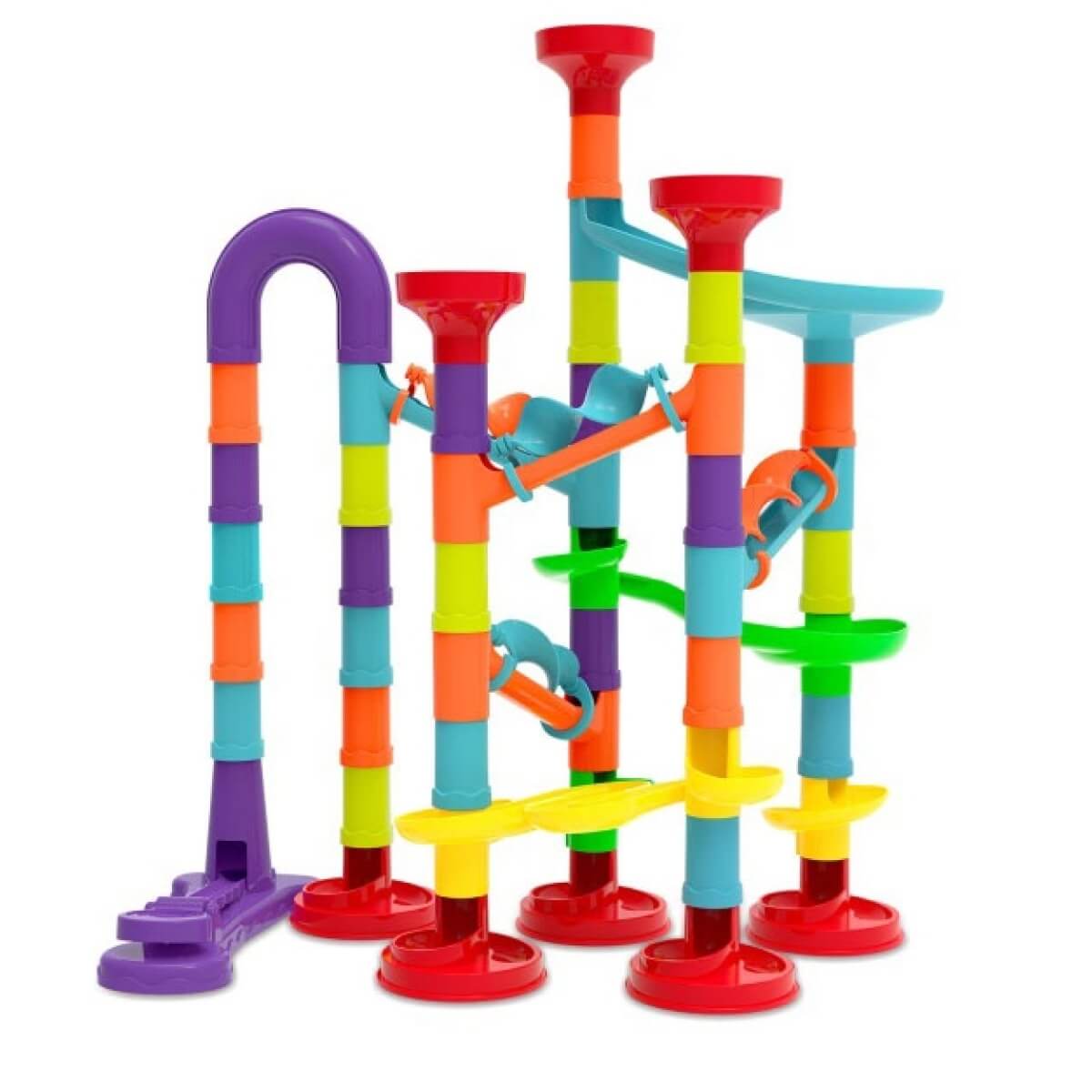 Žaislinė spiralinė kamuoliukų trasa , Woopie  76 vnt.