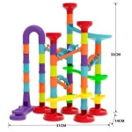 Žaislinė spiralinė kamuoliukų trasa , Woopie  76 vnt.