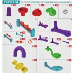 Žaislinė spiralinė kamuoliukų trasa , Woopie  76 vnt.