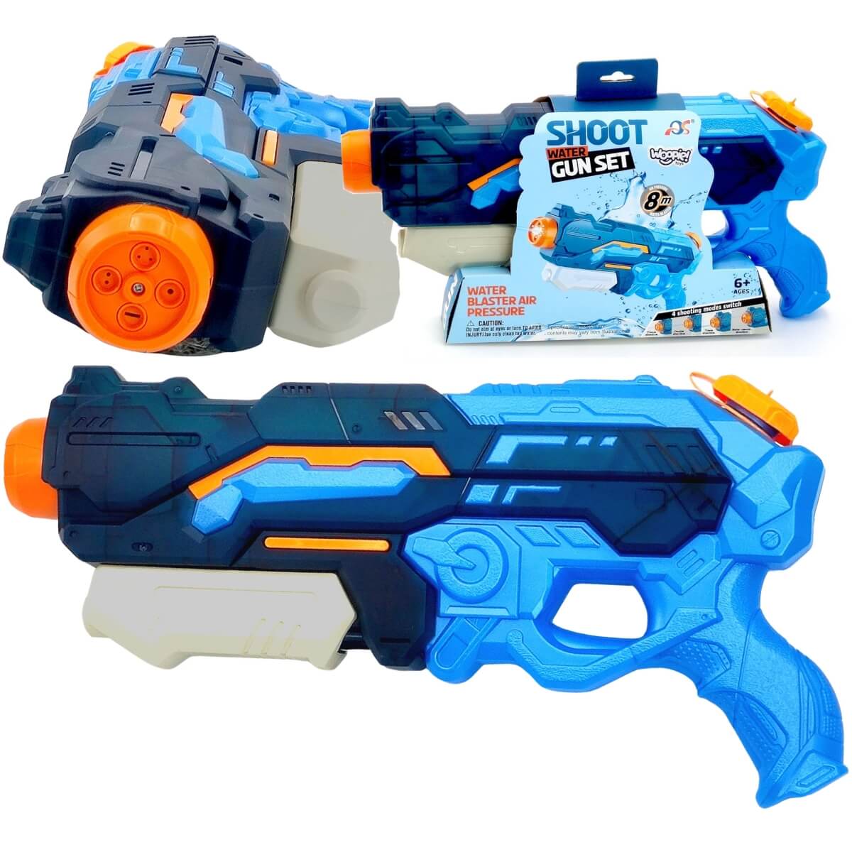 Vandens šautuvas, Woopie iki 8 m