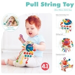 Sensorinis žaislas daugiafunkcinis kramtukas, Woopie