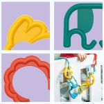 Sensoriniai žaislai kūdikiams, Woopie  24 vnt.