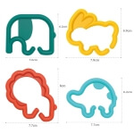 Sensoriniai žaislai kūdikiams, Woopie  24 vnt.