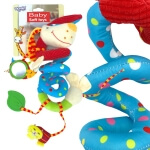 Pliušinis spiralinis žaislas vežimėliui, Woopie