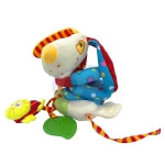 Pliušinis spiralinis žaislas vežimėliui, Woopie