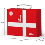 Žaislinis medinis gydytojo rinkinys lagamine, Viga Toys