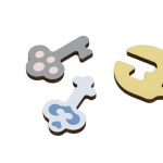 Mediniai montessori sensoriniai galvosūkių raktai ir užraktai, Classic World