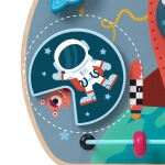 Medinė manipuliacinė lenta vaikams , Classic World LK6688