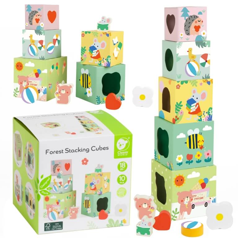 Kubelių rinkinys vaikams, Classic World