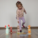 Medinis žaidimas vaikams mesk žiedą , Tooky Toy